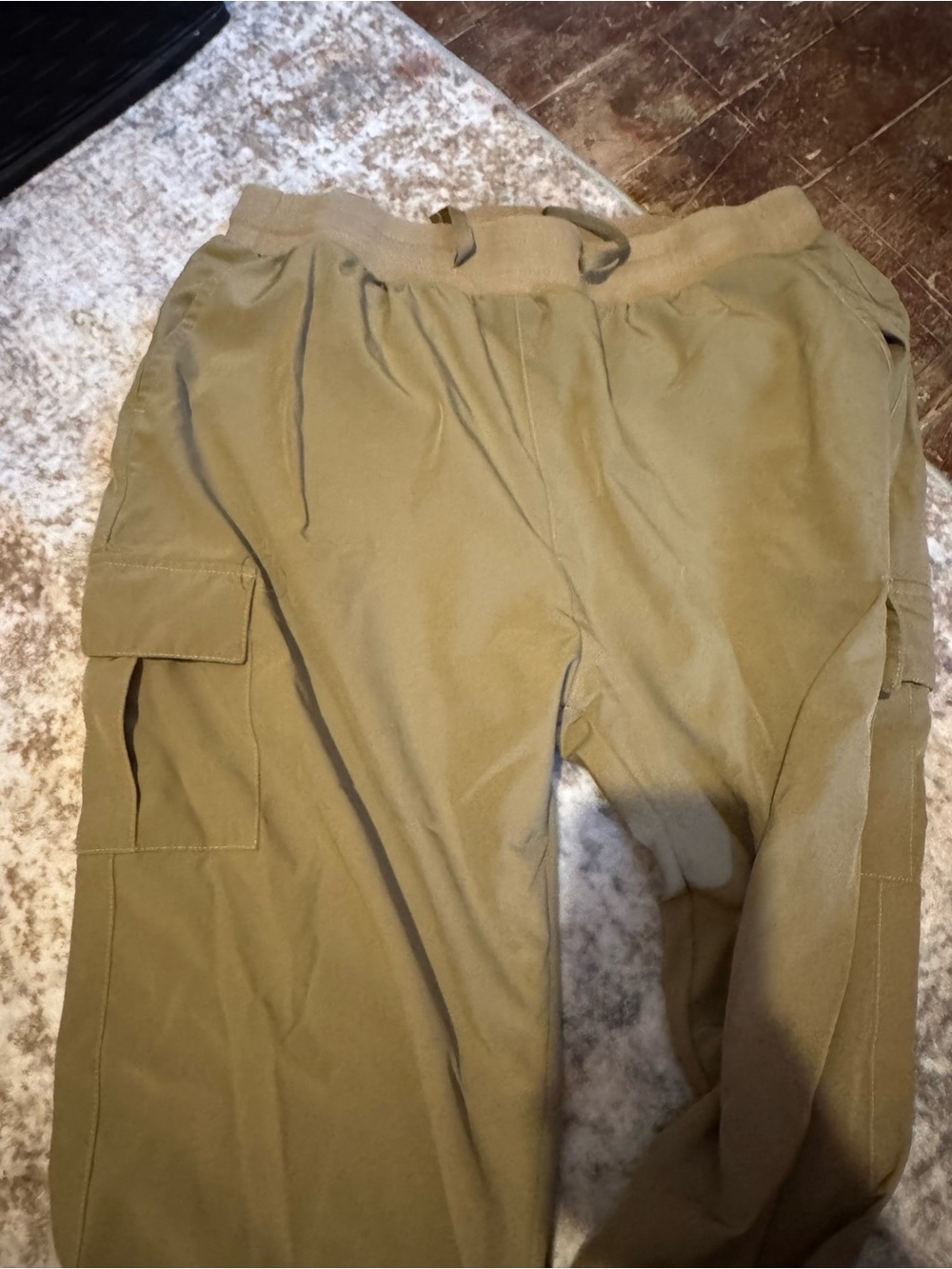 Women’s Scrub Cargo Jogger Pants - Dark Khaki